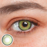Lentes de contacto de color verde Nova